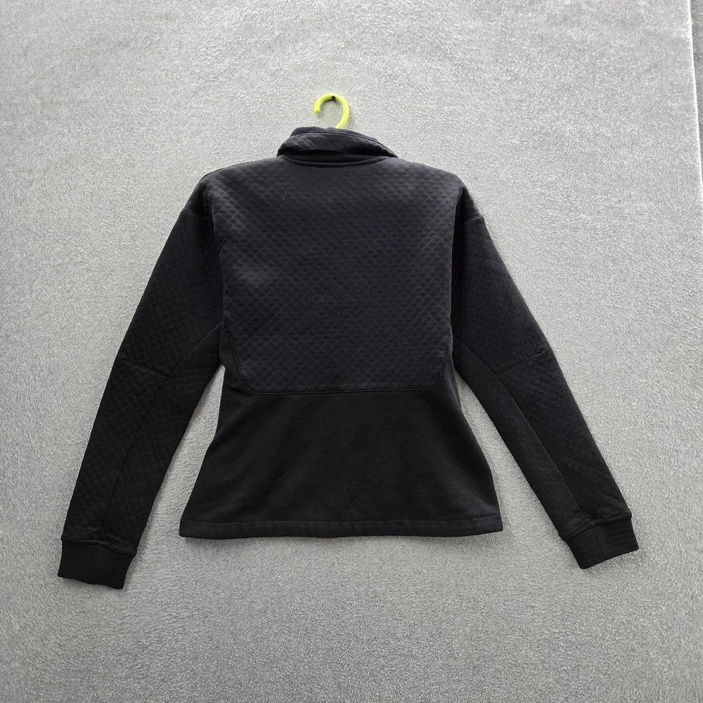 Nike‎ Women Jacket S Black Activewear Zipper Long Sleeve Logo